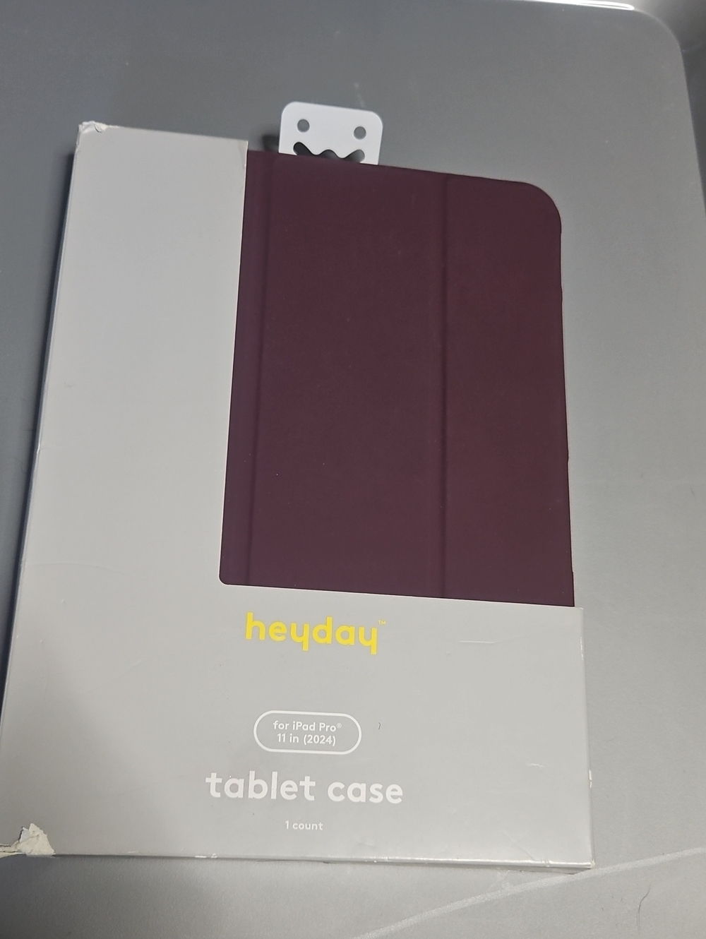 HEYDAY IPAD PRO 11 (2024) TABLET CASE: DARK CHERRY: NEW IN PACKAGE